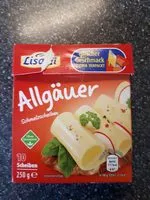 Mängden socker i Allgäuer Schmelzscheiben