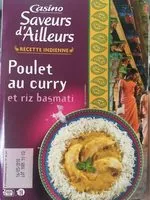 Mängden socker i Poulet au curry et riz basmati
