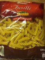 Mängden socker i Nudeln Fusilli