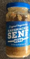 Mängden socker i Hausmacher-Senf - süß