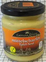 Mängden socker i Düsseldorfer scharfer Senf