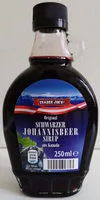 Mängden socker i Original Schwarzer Johannisbeer Sirup aus Kanada