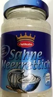Mängden socker i Sahne Meerrettich