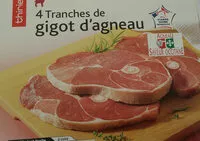 Mängden socker i Tranches de gigot d'agneau