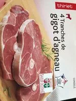 Mängden socker i 4 Tranches de gigot d’agneau