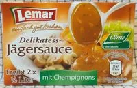 Mängden socker i Delikatess-Rahmsauce