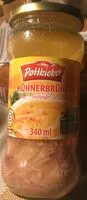 Mängden socker i Brühe - Hühnerbrühe