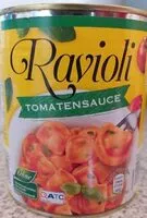 Mängden socker i Ravioli in Tomatensauce