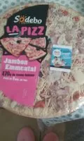 Mängden socker i La pizz jambon emmental