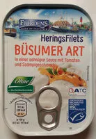 Mängden socker i Heringsfilets Büsumer Art