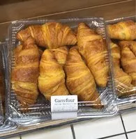 Mängden socker i Croissant mantequilla