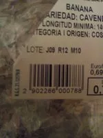 Mängden socker i banana