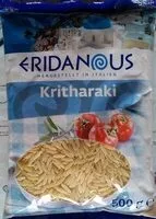 Mängden socker i Kritharaki Nudeln