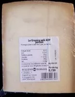 Mängden socker i Le Gruyère salé AOP