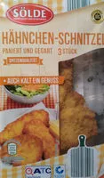 Mängden socker i Hähnchen-Schnitzel