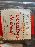 Mängden socker i Cannelloni de boeuf