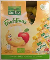 Mängden socker i Fruchtmus, Apfel-Banane