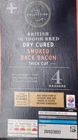 Mängden socker i British Outdoor Bred Dry Cured Smoked Back Bacon