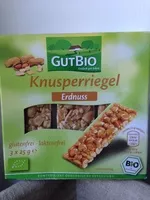 Mängden socker i Knusperriegel Erdnuss
