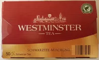Mängden socker i Westminster Tea Schwarztee-Mischung