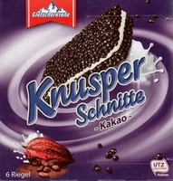 Mängden socker i Knusper Schnitte Kakao