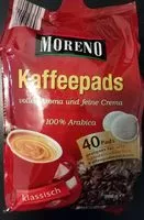 Mängden socker i Kaffeepads klassisch