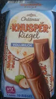 Mängden socker i Knusper-Riegel Vollmilch
