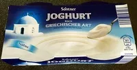 Mängden socker i Joghurt nach Griechischer Art