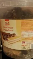 Mängden socker i Mélange de gaufrettes En seau