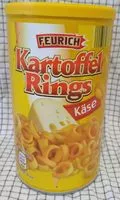 Mängden socker i Kartoffel Rings
