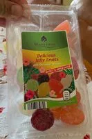 Mängden socker i Delicius jelly fruits