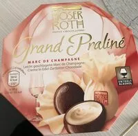 Mängden socker i Grand Praliné