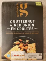 Mängden socker i butternut and red onion en croutes