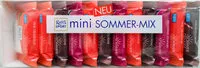 Mängden socker i Ritter Sport mini Sommer-Mix