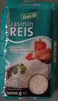 Mängden socker i Jasmin Reis