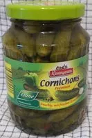 Mängden socker i Cornichons premium