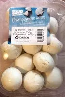 Mängden socker i Champignons weiss