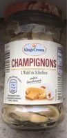 Mängden socker i Champignons 1. Wahl in Scheiben