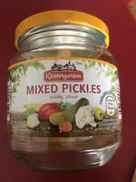 Mängden socker i Mixed Pickles