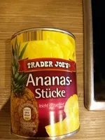 Mängden socker i Ananasstücke
