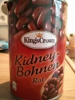Mängden socker i Dose Kidney-Bohnen Rot