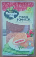 Mängden socker i Veggie Schnitzel mit Paprika-Tomaten Füllung