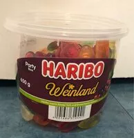 Mängden socker i Haribo Weinland