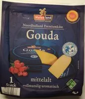 Mängden socker i Nordholland Premium Gouda mittelalt
