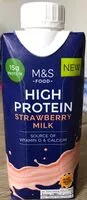 Mängden socker i High protein strawberry milk