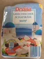 Mängden socker i Feta, leicht