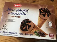 Mängden socker i Mini Waffel-Hörnchen Schoko