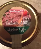 Mängden socker i Schlachte-Mett Versch. Sorten