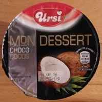 Mängden socker i Mon Dessert Choco Cocos