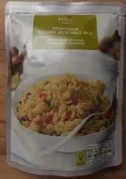 Mängden socker i Golden vegetable rice